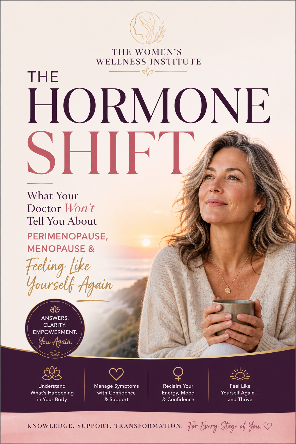 The Hormone Shift — A Science-Backed Guide to Perimenopause & Menopause (Digital Ebook)
